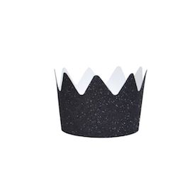 Black  - party crown